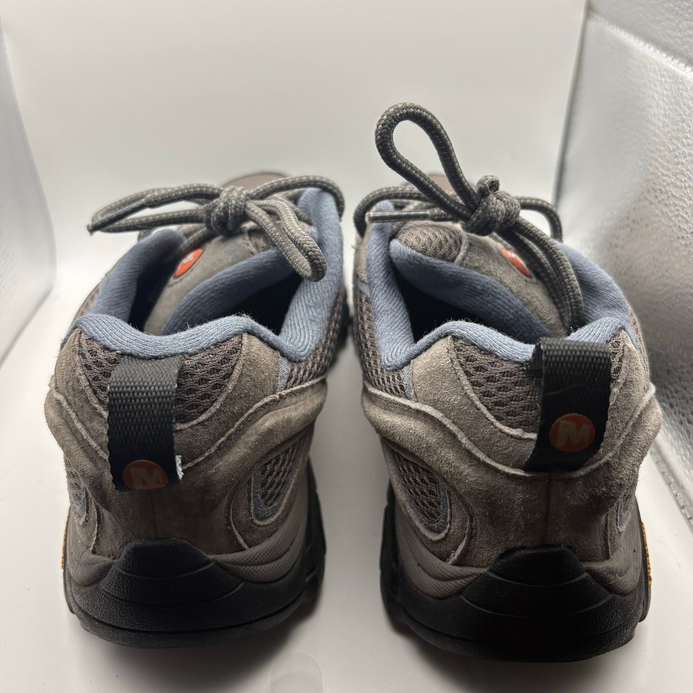 Merrell Moab 2 Waterproof Hiking Shoes Womens 9 Granite Grey J06026W Vibram - Picture 6 of 9